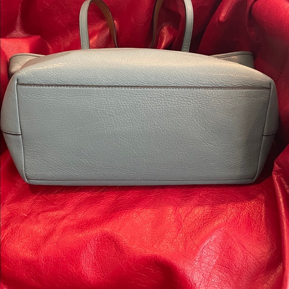 Coach limited edition Peanuts City Zip tote in ocean blue - Picture 5 of 7